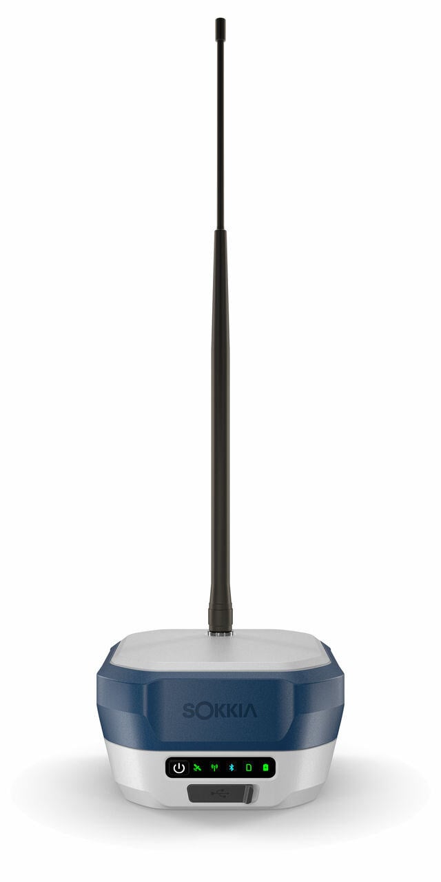 Sokkia GRX5 Receiver front view